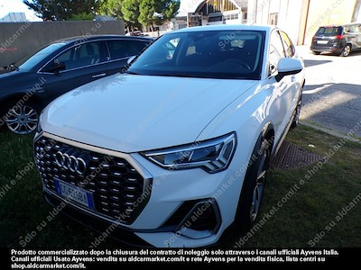 Buy AUDI AUDI Q3 SPORTBACK 35 TDI S tronic S Line Edition Sport utility vehicle 5-door (Euro 6D)  on Ayvens Carmarket